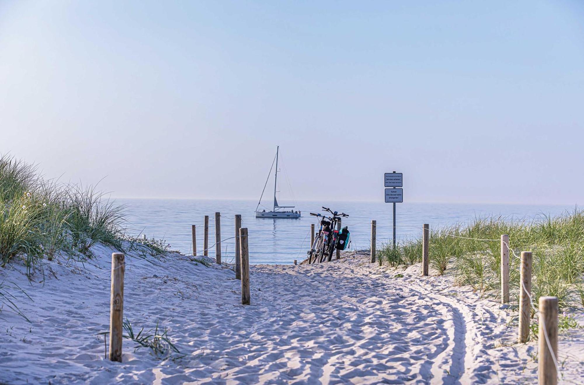 Ferienwohnung Ostseeblick Mit Balkon Wustrow  Buitenkant foto