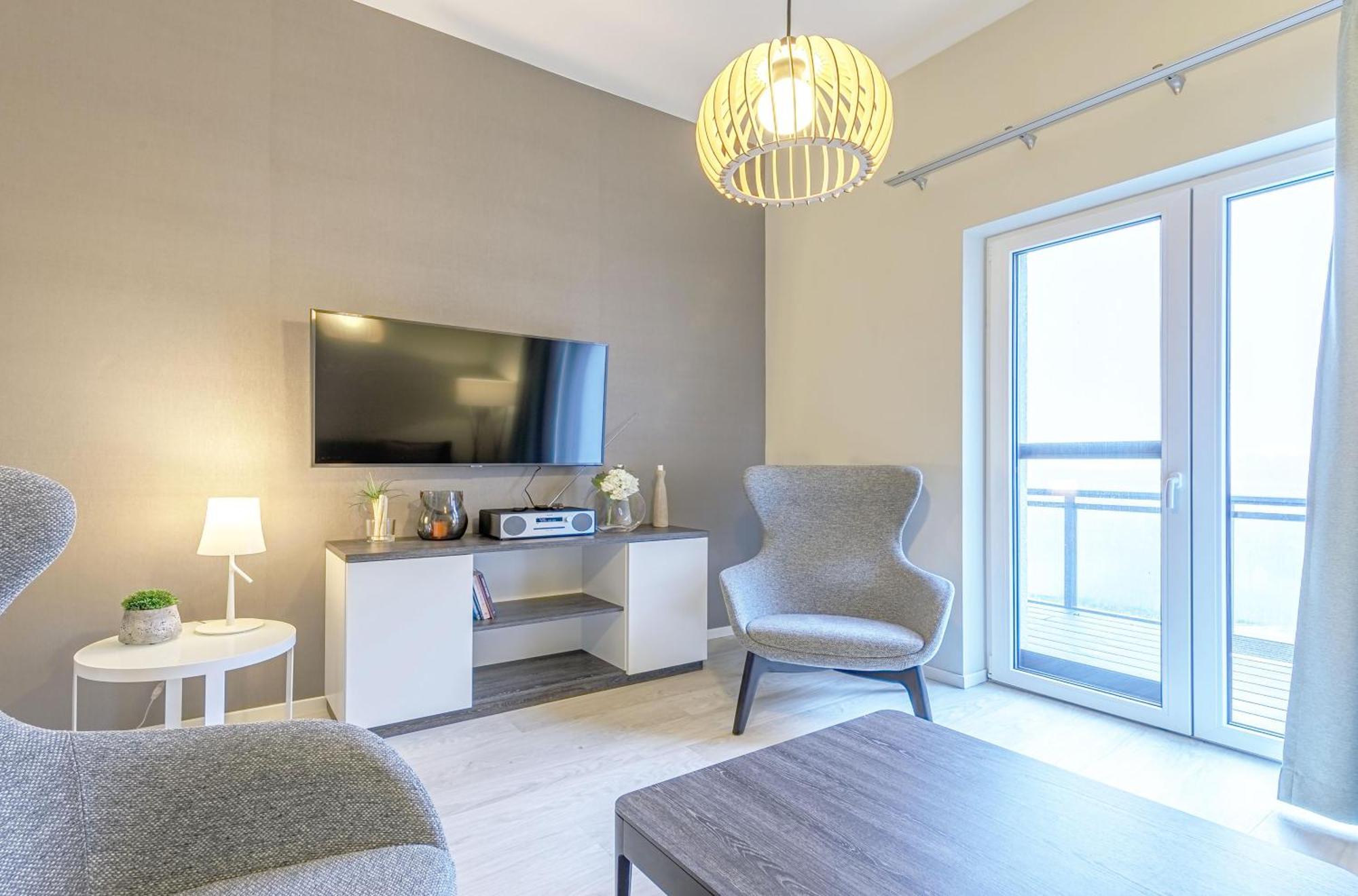 Ferienwohnung Ostseeblick Mit Balkon Wustrow  Buitenkant foto
